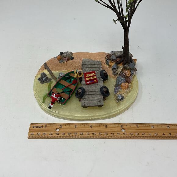 Dept 56 Fishing At Trout Lake Village Accessories Christmas 53110 - Picture 8 of 13